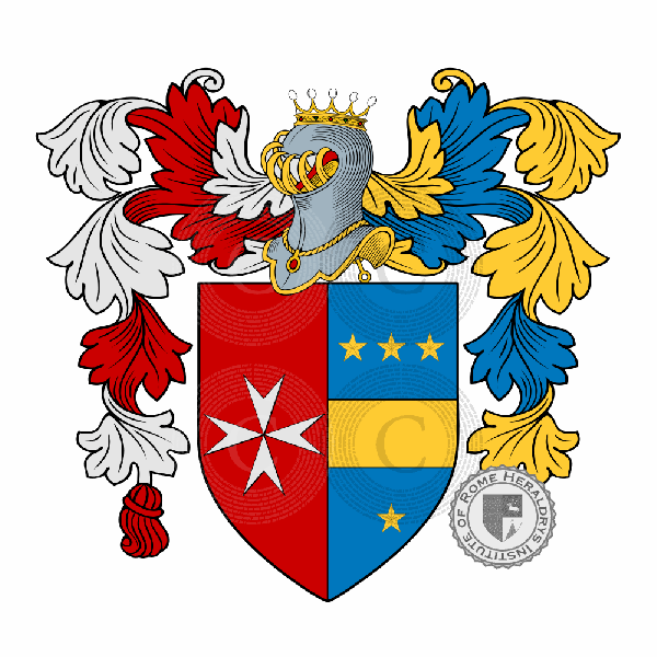 Wappen der Familie dalla Croce