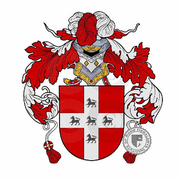 Coat of arms of family Martinez
