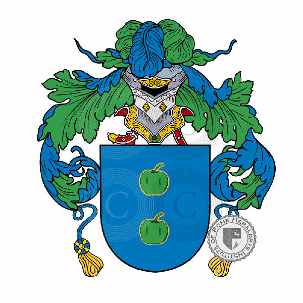 Coat of arms of family Baldàn