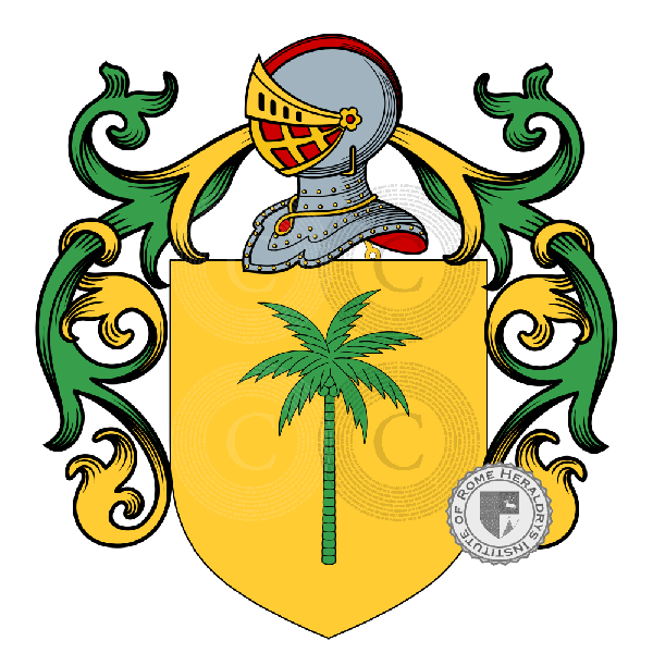Wappen der Familie Cocomazzi
