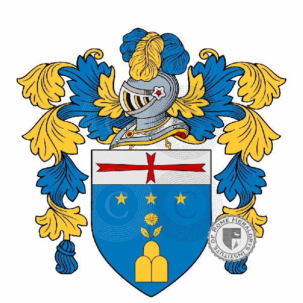 Coat of arms of family Bersi