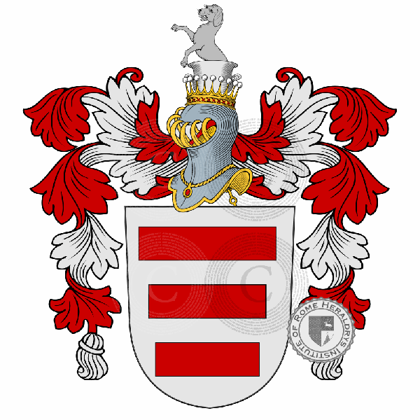Escudo de la familia Komorowsky de Liptowa et d