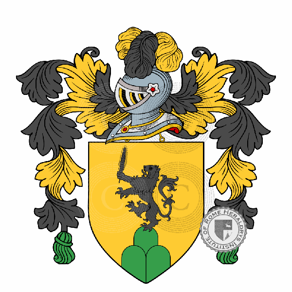 Coat of arms of family Bricchi