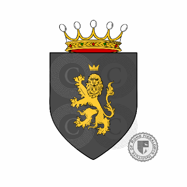 Coat of arms of family Marliani