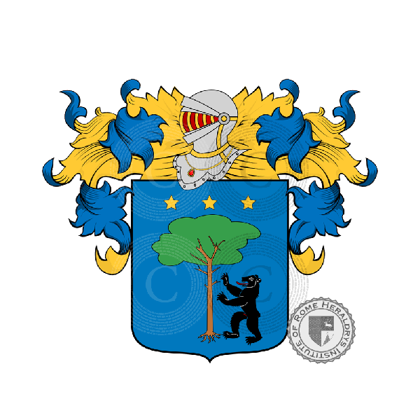 Coat of arms of family chiappini