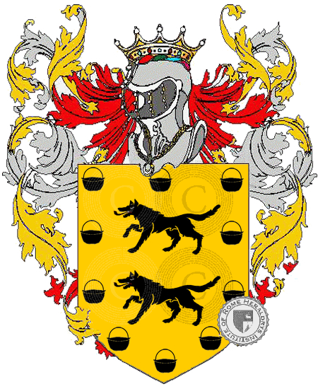 Coat of arms of family lavoret
