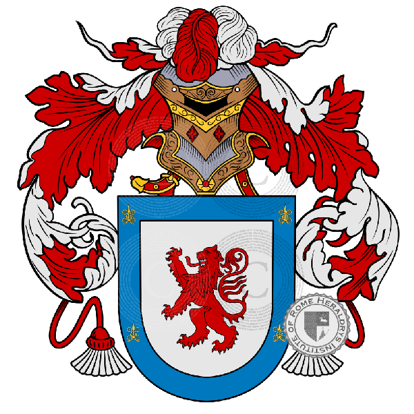 Coat of arms of family Seròn