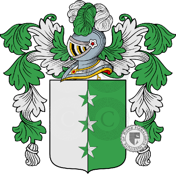 Coat of arms of family Plicanti