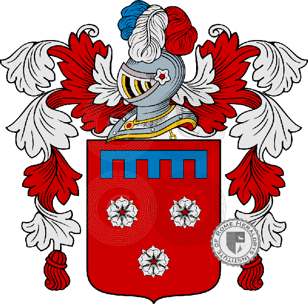 Coat of arms of family Accolti