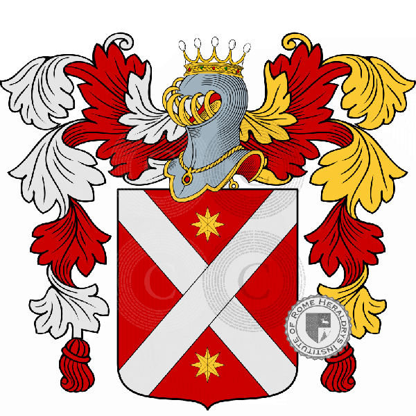 Coat of arms of family del Setaiolo