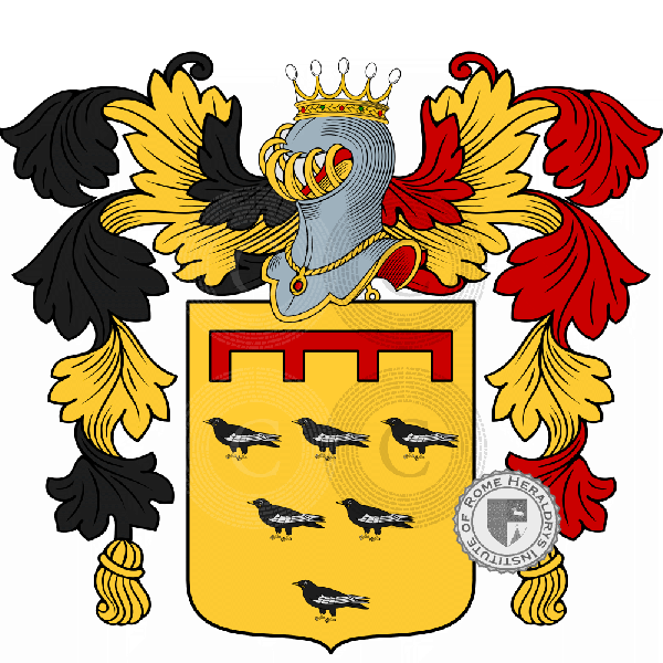 Coat of arms of family Rondinelli