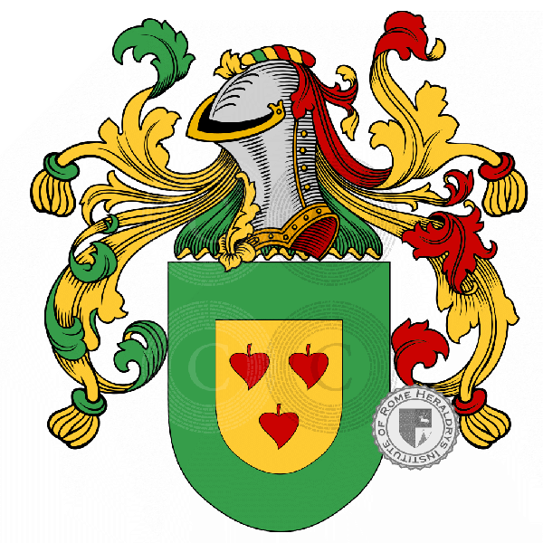 Coat of arms of family Olave