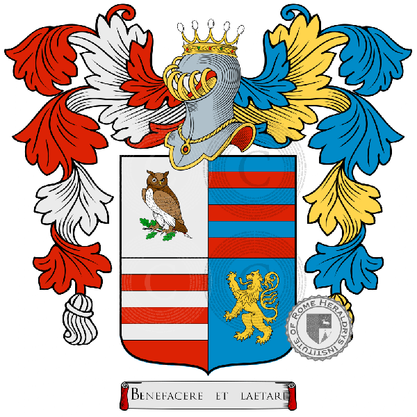 Coat of arms of family Minervini