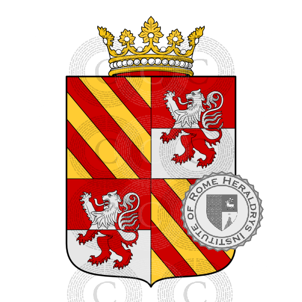 Wappen der Familie Aquino