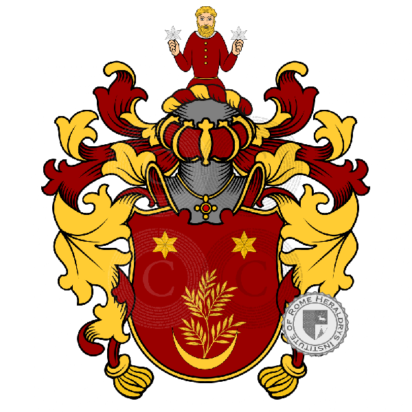 Coat of arms of family Bohnacke