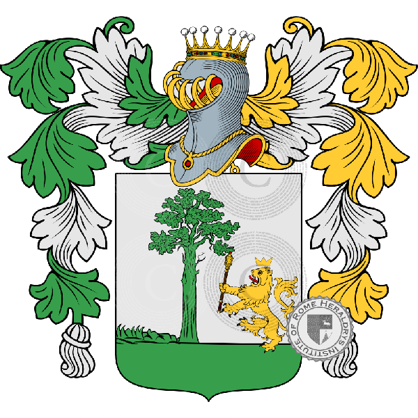 Coat of arms of family Rapisarda