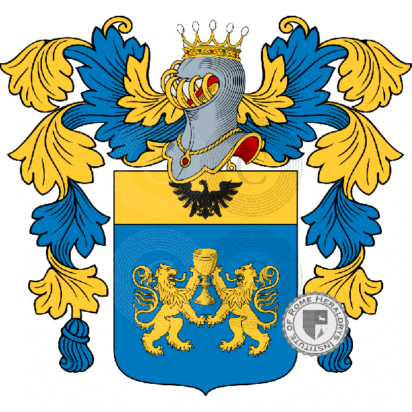 Coat of arms of family de Mauro