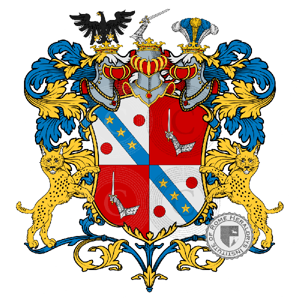 Wappen der Familie Bartels auf Werdern