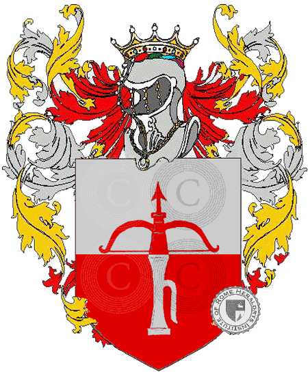 Coat of arms of family balestrieri