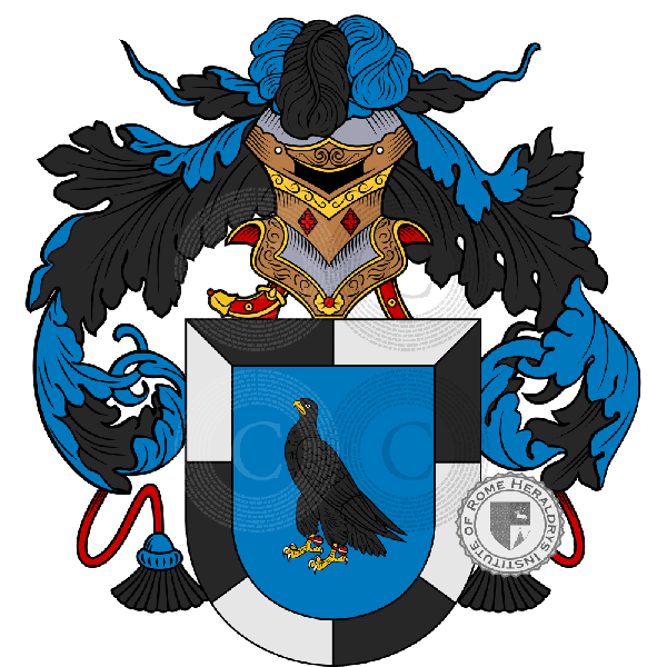 Coat of arms of family Falco