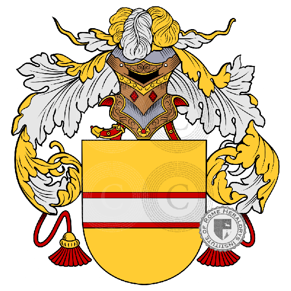 Coat of arms of family Nigro