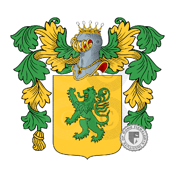 Coat of arms of family Apollinari