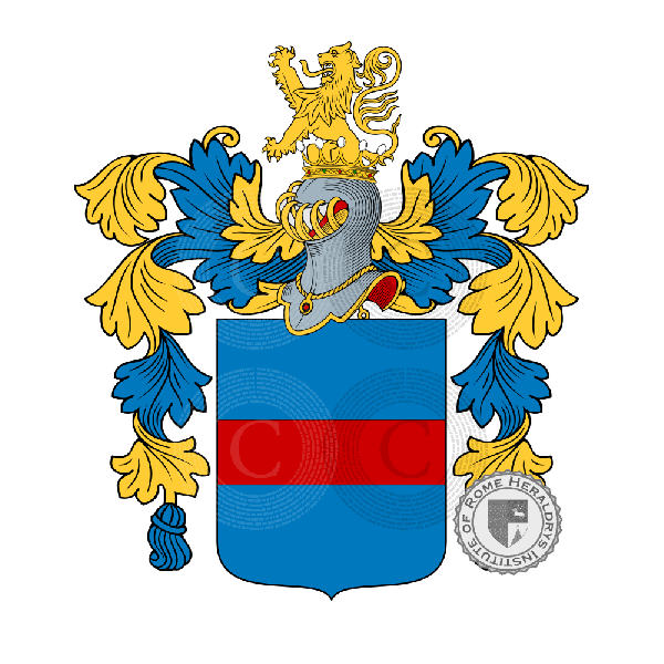 Coat of arms of family Cantucci