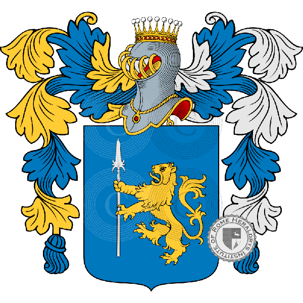Coat of arms of family Piccone