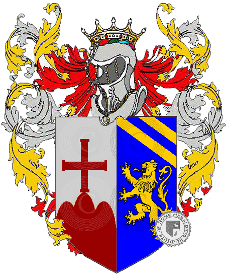 Coat of arms of family rocca