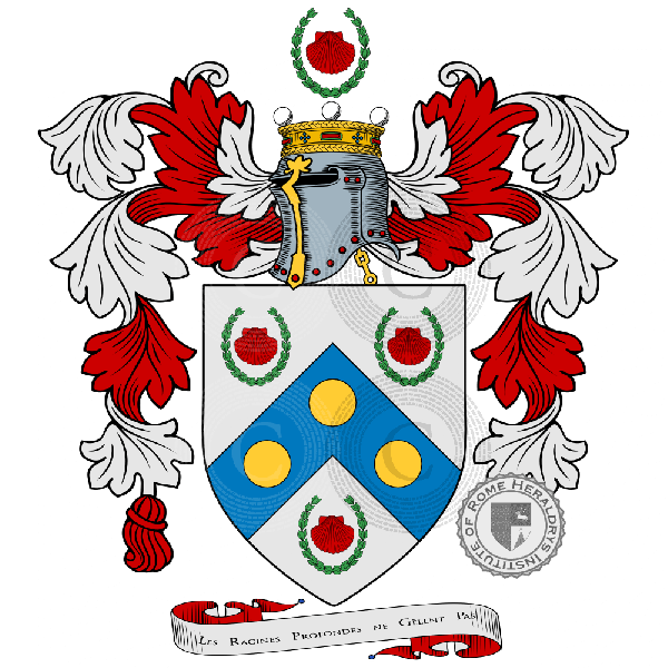 Coat of arms of family Schiano Lomoriello