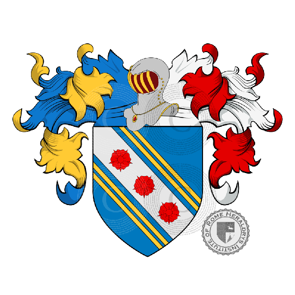 Wappen der Familie Capocci, Capoccia
