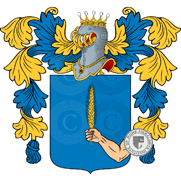 Coat of arms of family Schipani