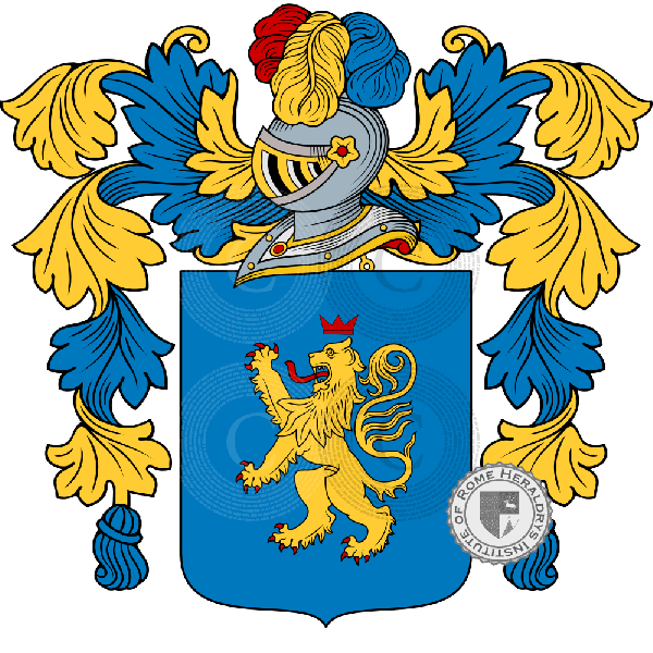 Coat of arms of family Desmaret