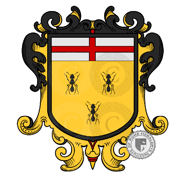 Coat of arms of family Formichini