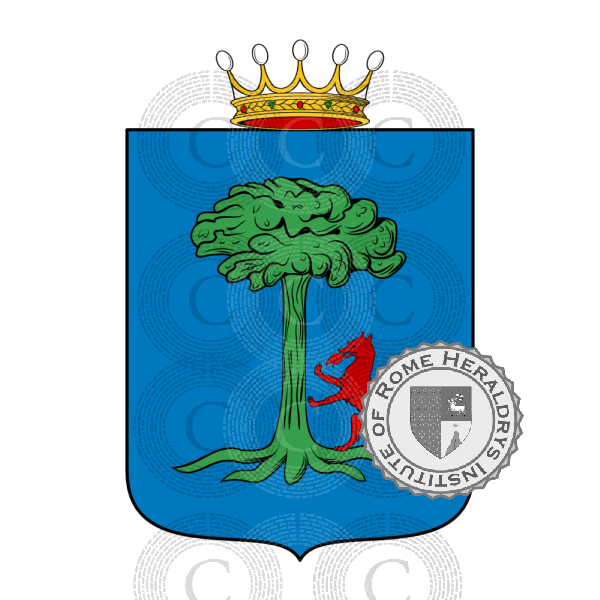 Coat of arms of family Pin