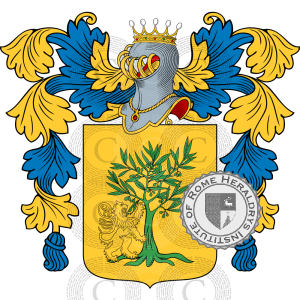Coat of arms of family Golino