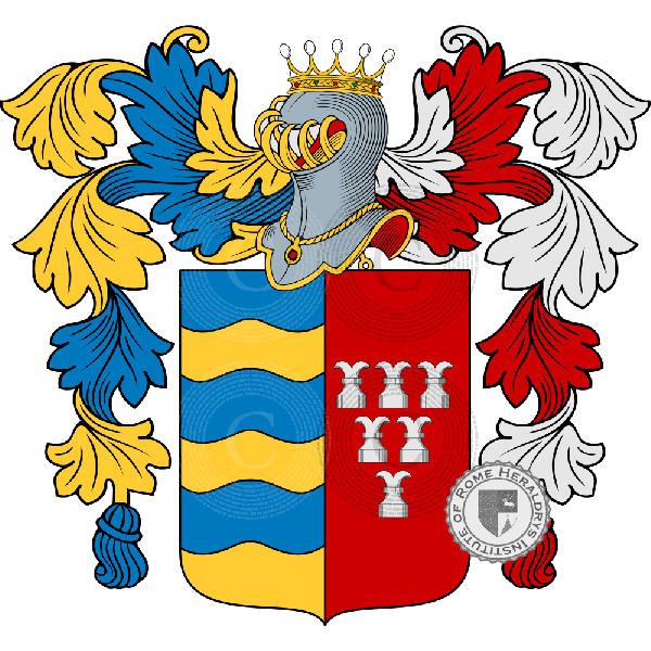 Coat of arms of family Rocchi