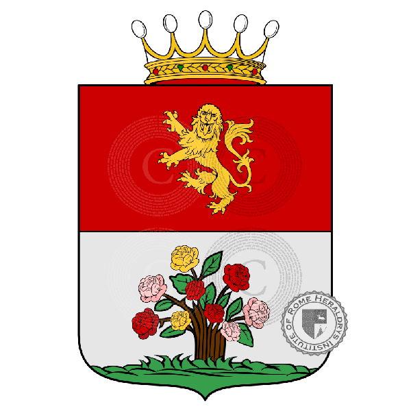 Coat of arms of family Lomeni