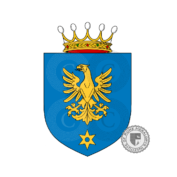 Coat of arms of family Cimatori