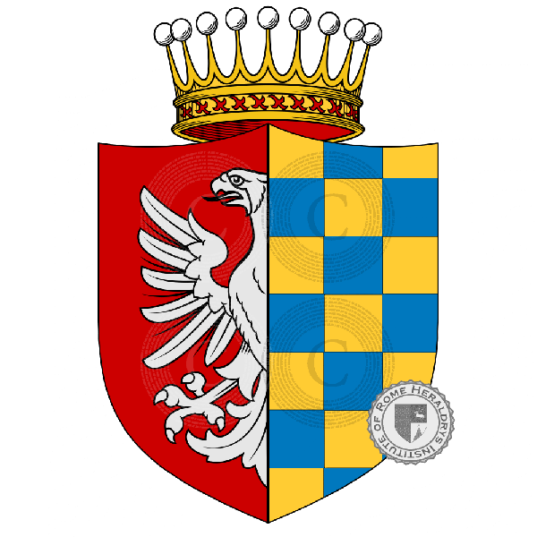 Wappen der Familie Uberti