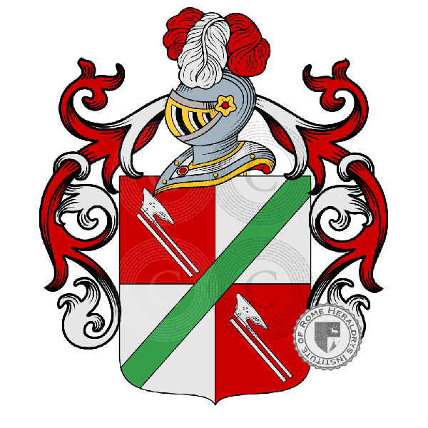 Coat of arms of family Chiarandini