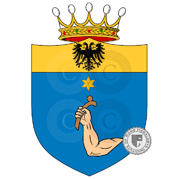 Coat of arms of family Cosma