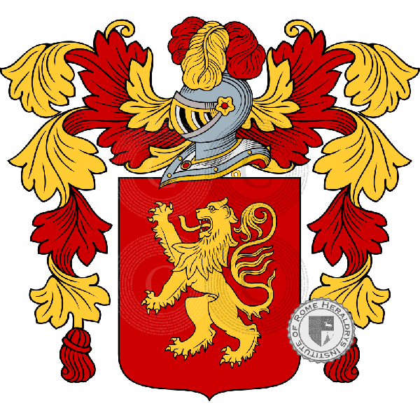 Coat of arms of family Battello