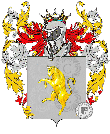 Coat of arms of family monte