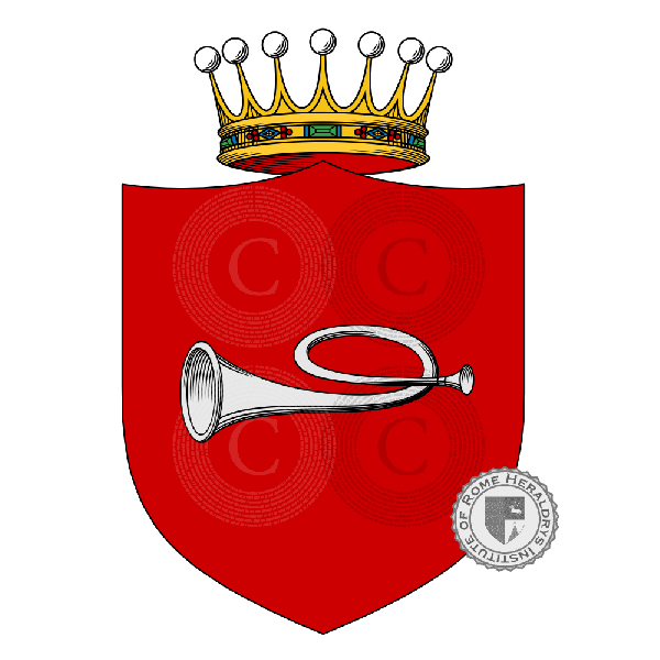Coat of arms of family Abrugnale