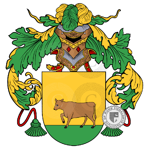 Coat of arms of family Castor