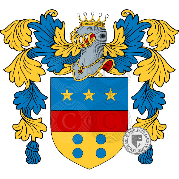 Wappen der Familie Spezzani