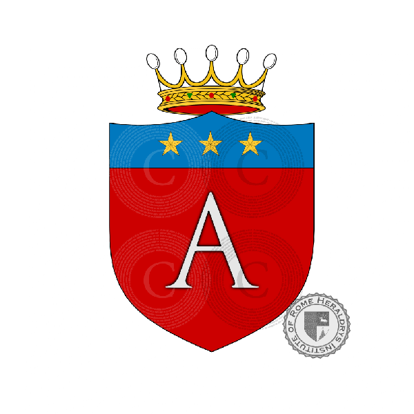 Wappen der Familie Alfridi