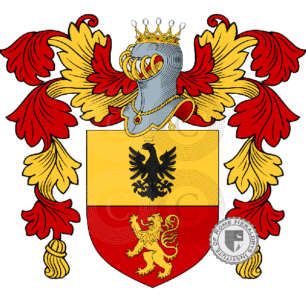 Coat of arms of family Oriani