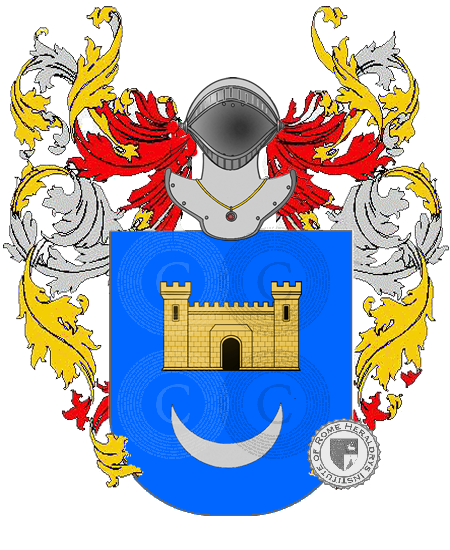 Coat of arms of family grava